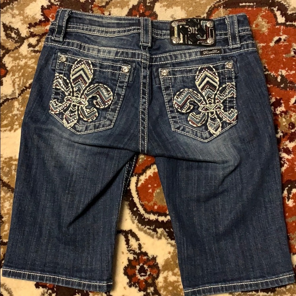 Miss Me Bermuda Shorts